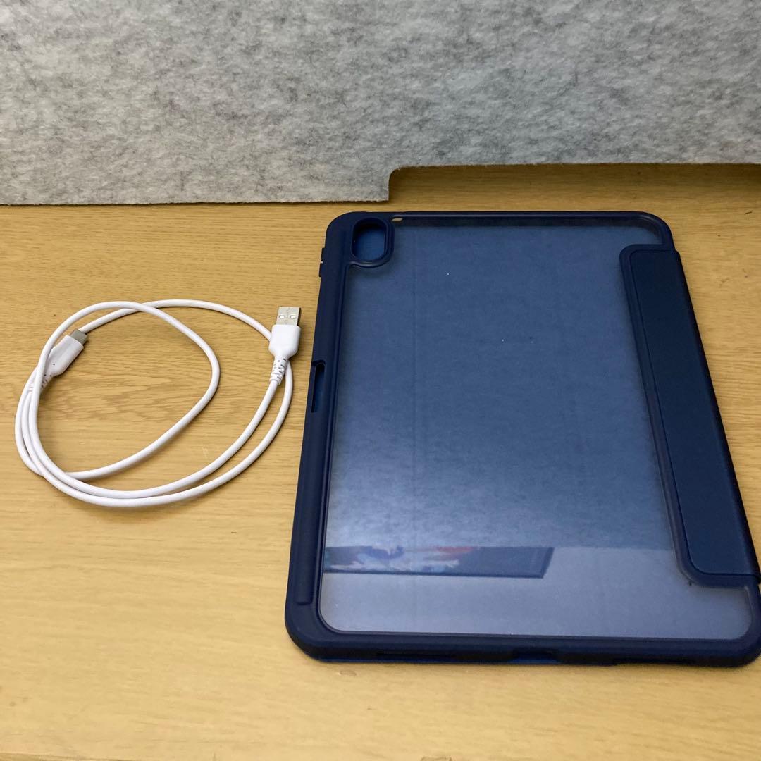 【美品】iPad 第10世代 64GB Wi-Fiモデル ブルー カバー付き