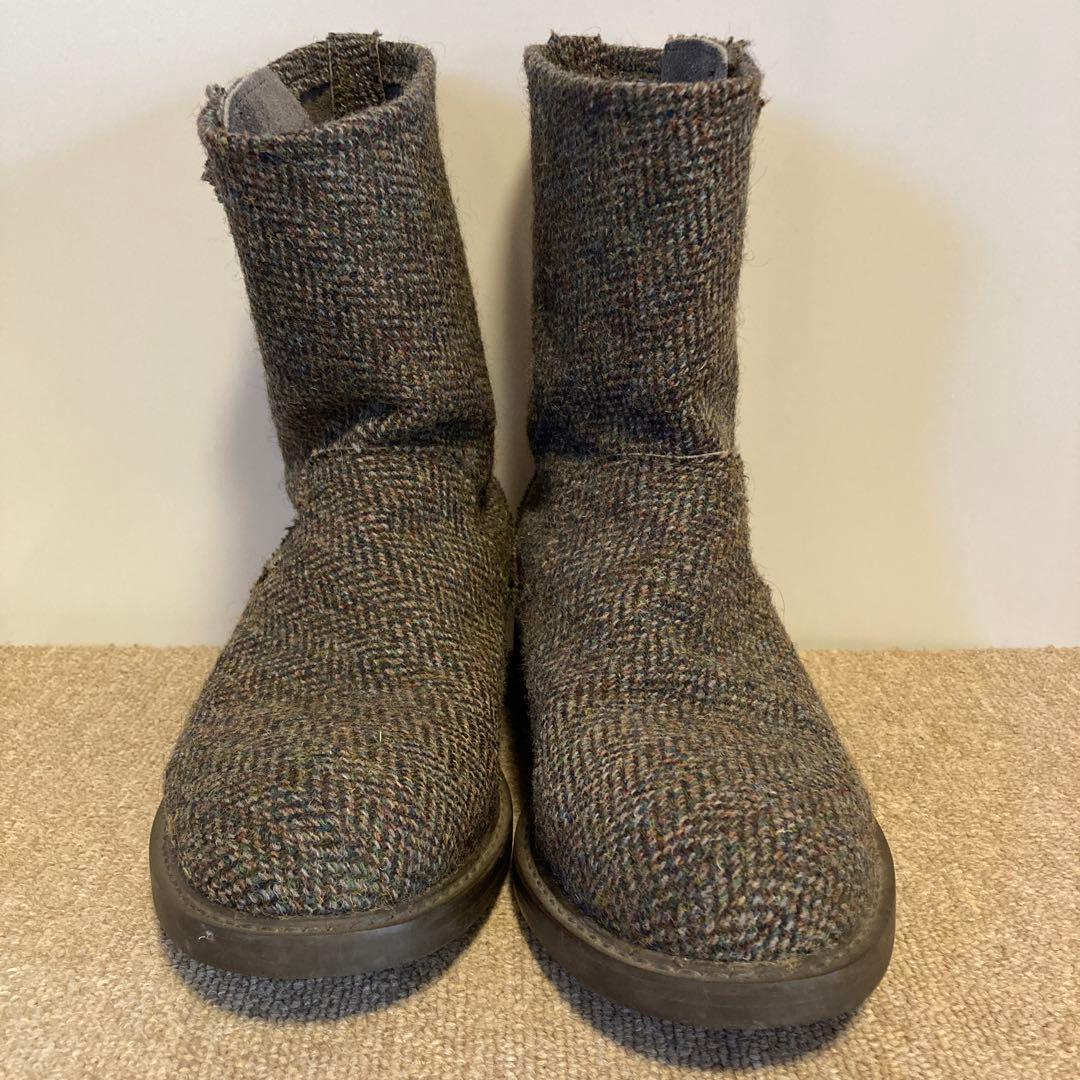 UNDERCOVER アンダーカバー ツイード エンジニアブーツ レディース