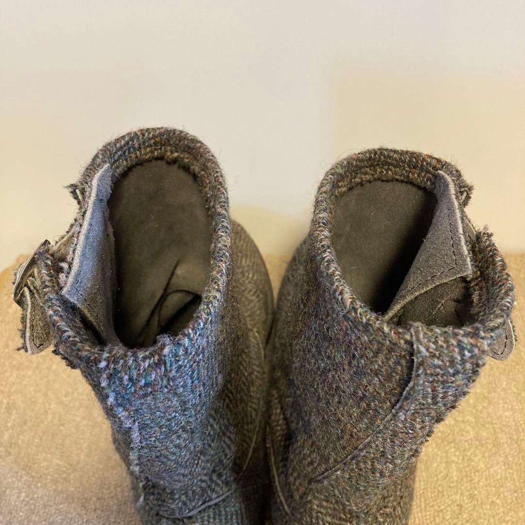 UNDERCOVER アンダーカバー ツイード エンジニアブーツ レディース