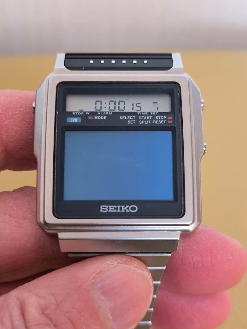 【ジャンク・希少】セイコー「テレビウオッチ」（DAX002 T001-5010）