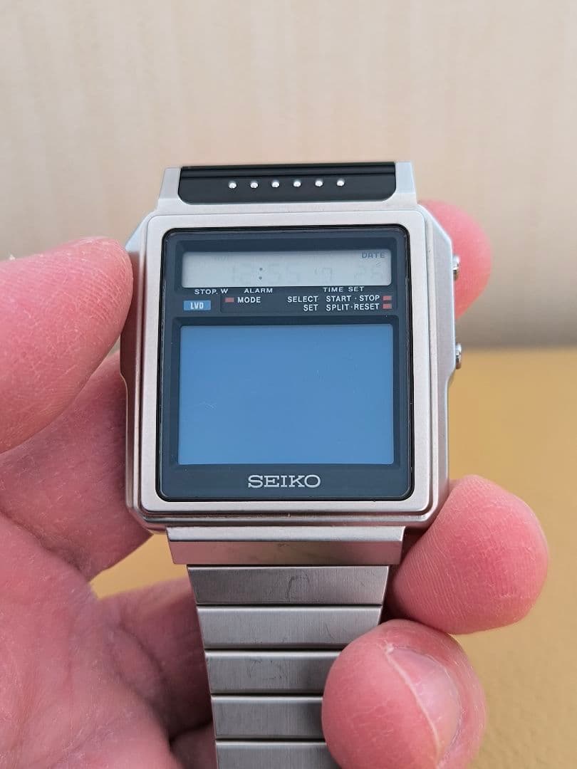 【ジャンク・希少】セイコー「テレビウオッチ」（DAX002 T001-5010）