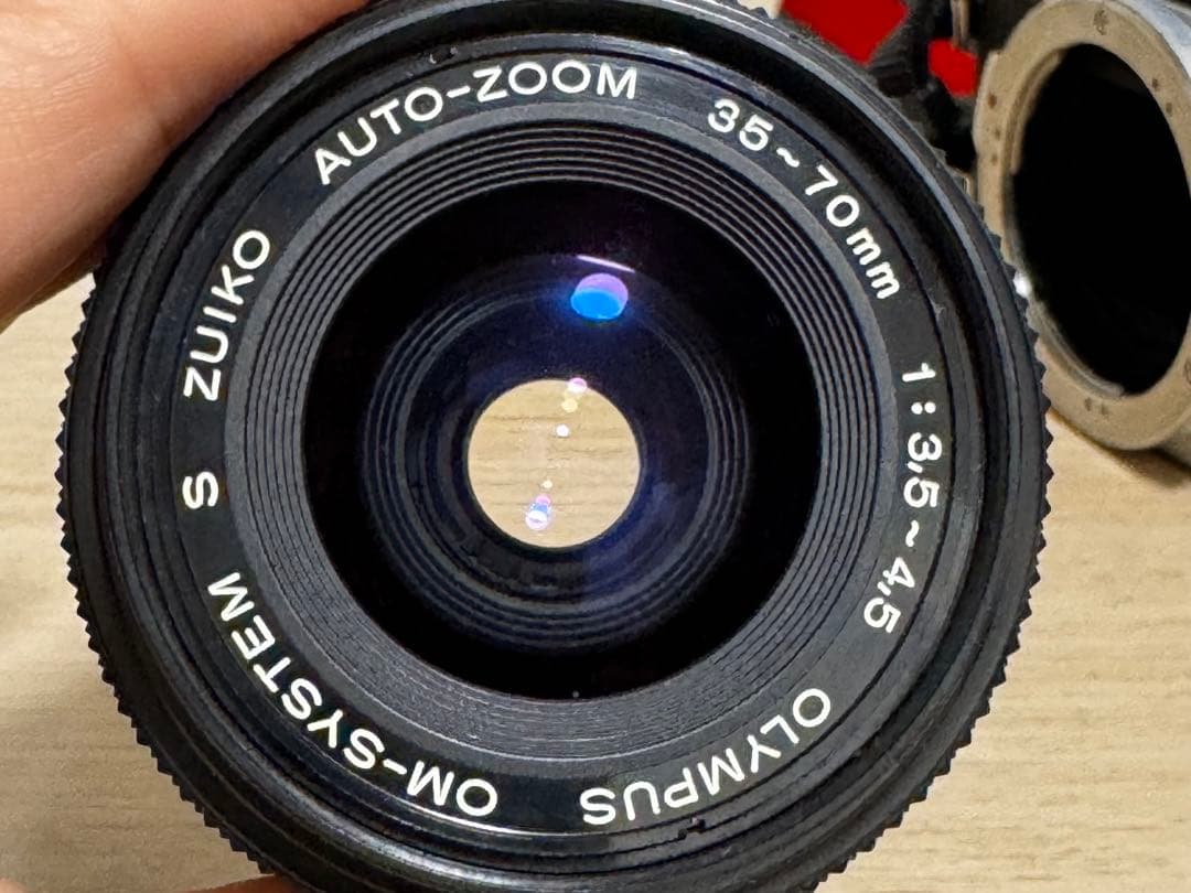 OLYMPUS OM-1 レンズ付き オリンパス フィルムカメラ 自宅保管品