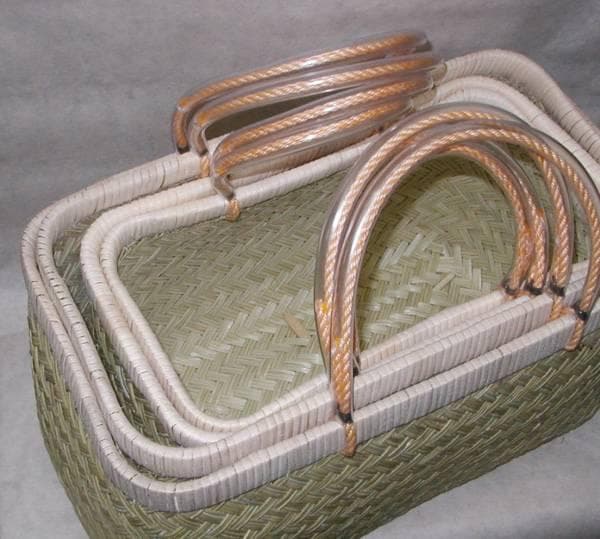 篠竹「市場篭（中）」【 送料確認用出品 】