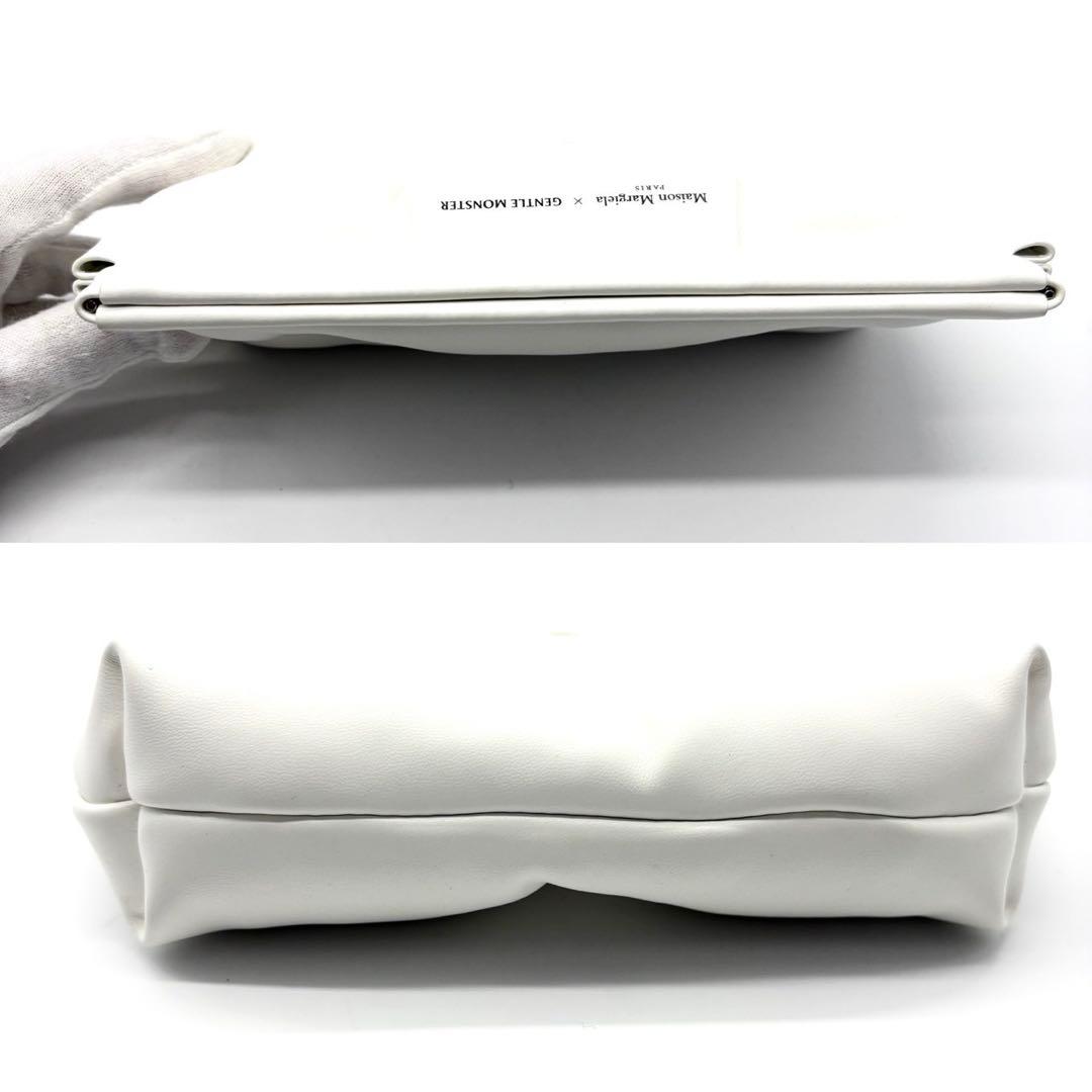 メゾンマルジェラ×ジェントルモンスター サングラスケース ポーチ ホワイト