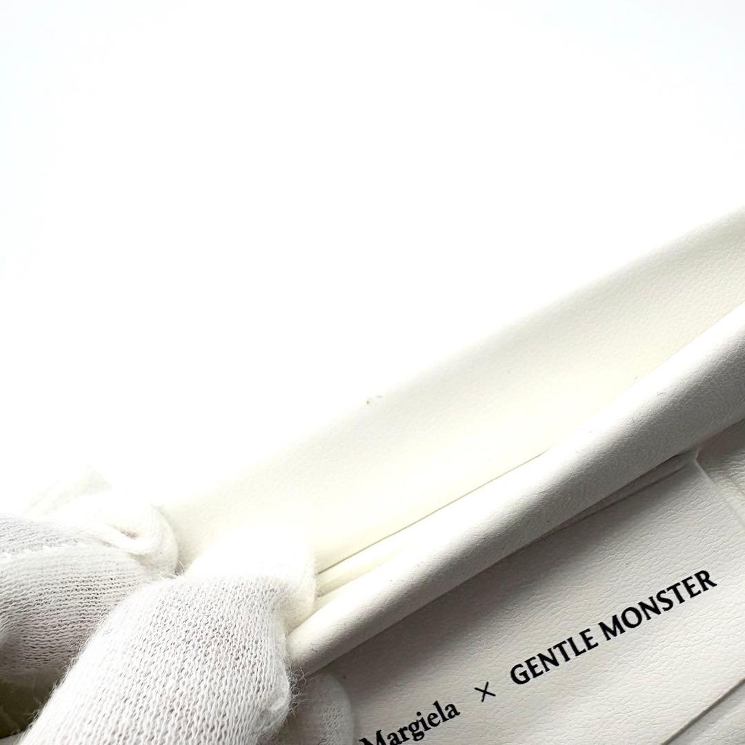 メゾンマルジェラ×ジェントルモンスター サングラスケース ポーチ ホワイト