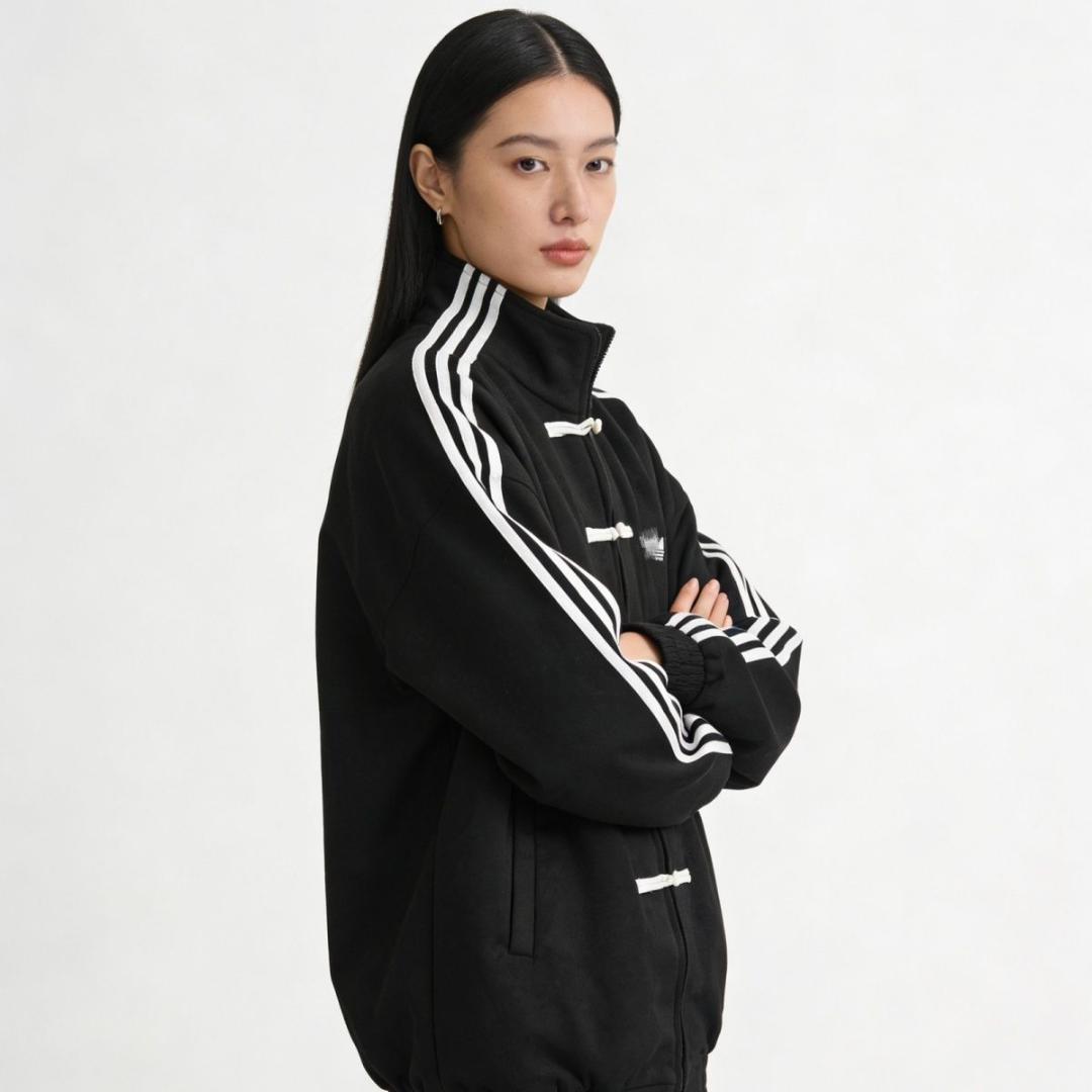 新品 アディダス 中国限定 蛇年トラックジャケット ブラック XL