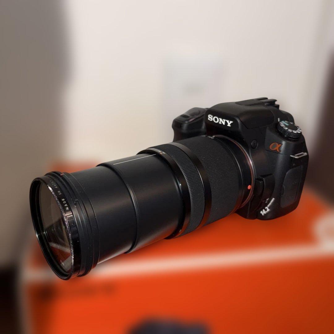 SONY α350 デジタル一眼レフカメラ バッテリー メモリー付 送料無料