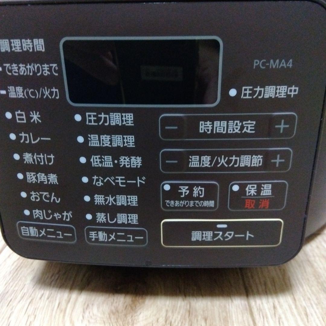 電気圧力鍋 PC-MA4-T 4.0L 2021年製