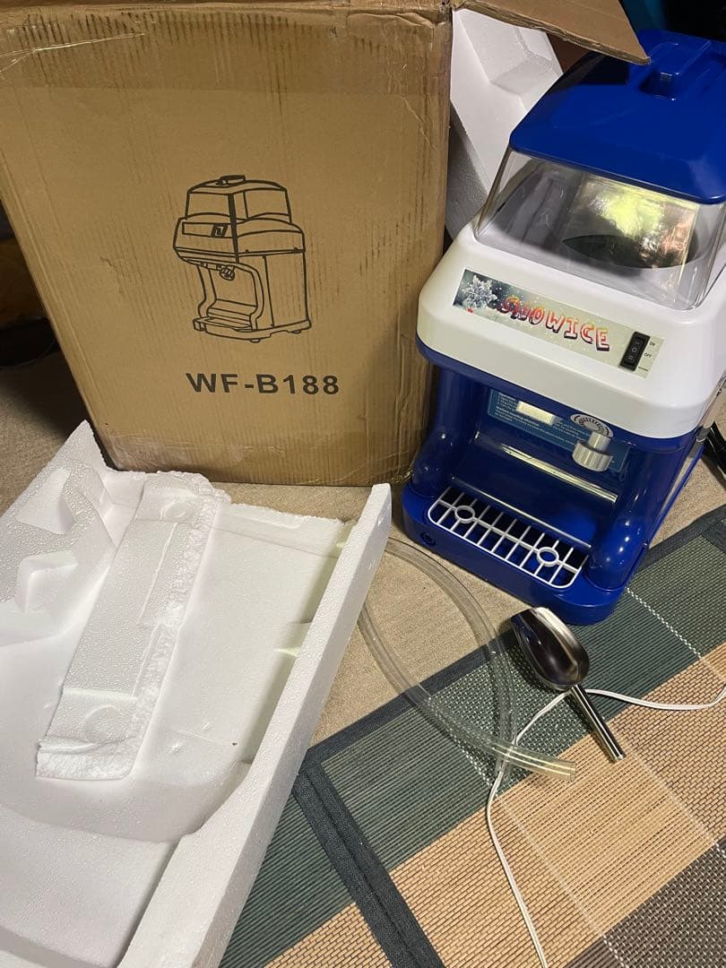 未使用　業務用　かき氷機　ICE SLICER