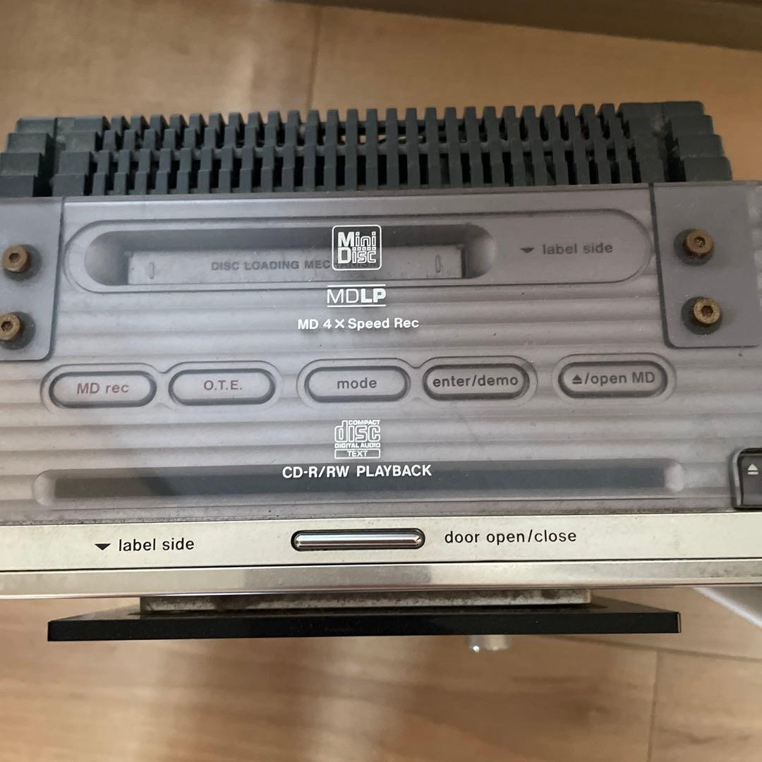 ケンウッド　CD.MDコンポ　最終処分