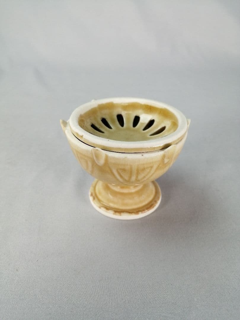 【茶事具】色変七種蓋置　加藤五陶作　蓋置200