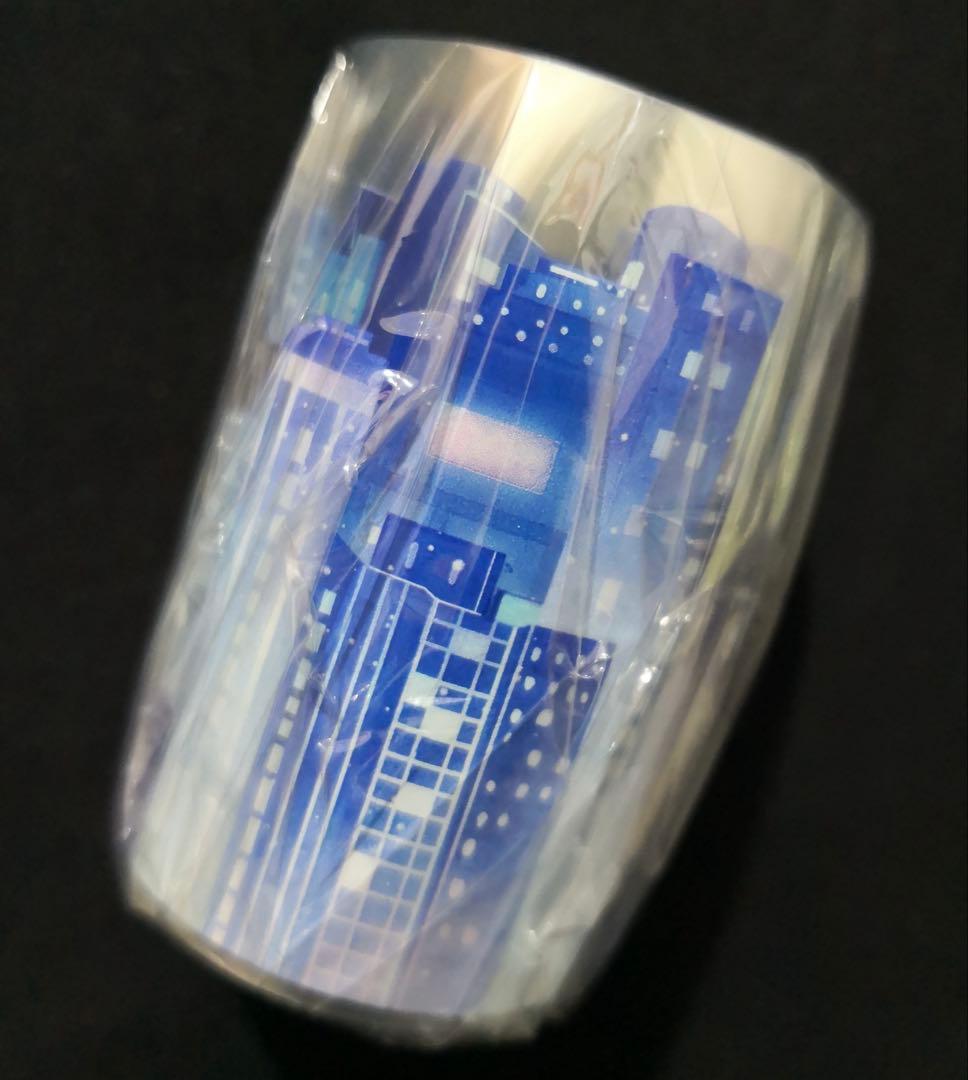 【8686】海外　マステ　5m巻売り　PETマスキングテープ　夜景　都市