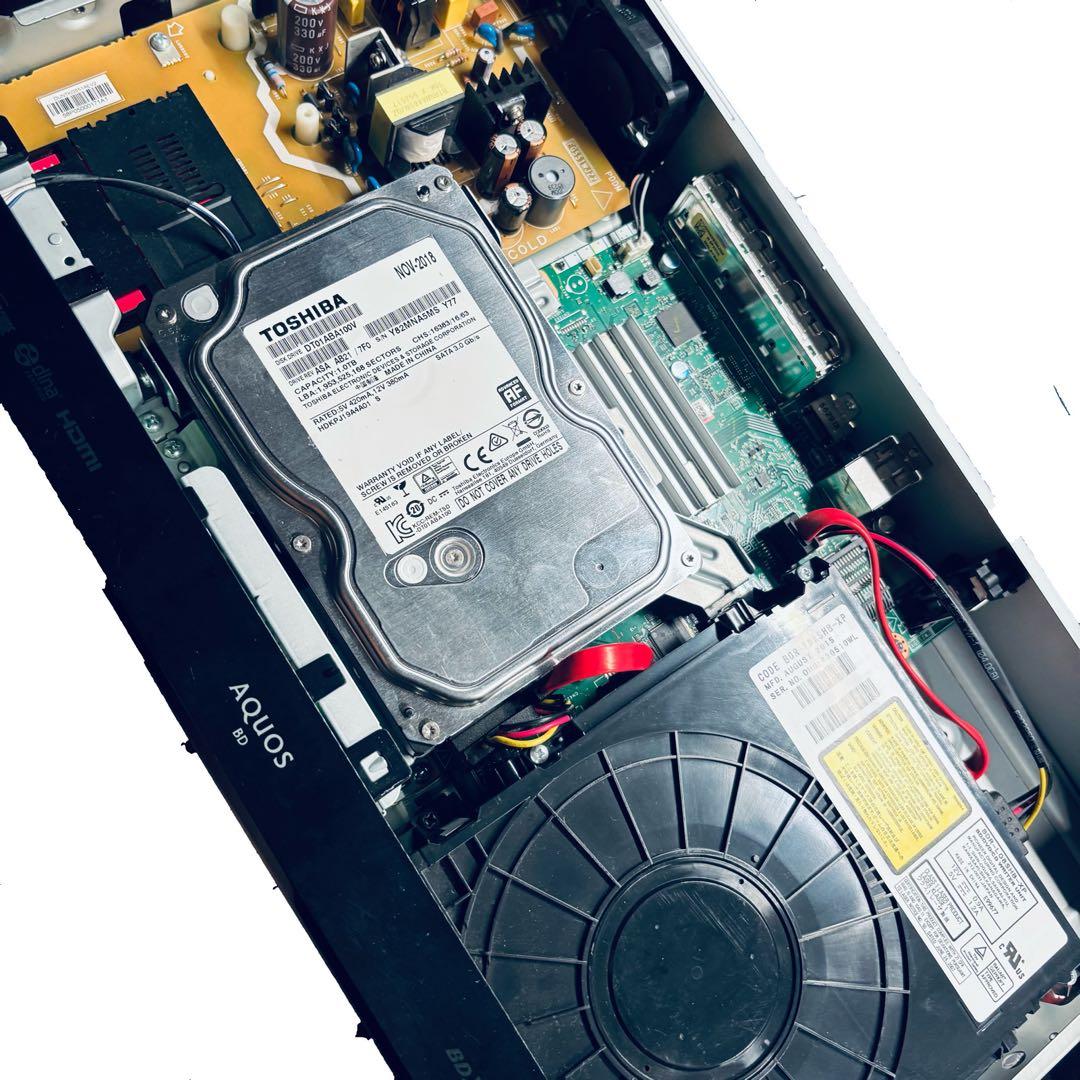 SHARP BD-W570 2番組同時録画 1TB