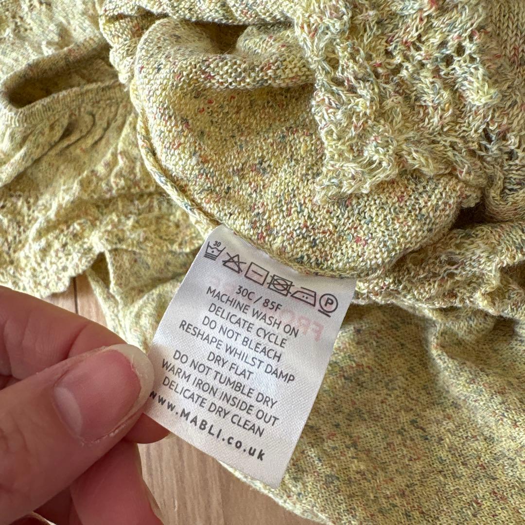 MABLI ニットロンパース　12m