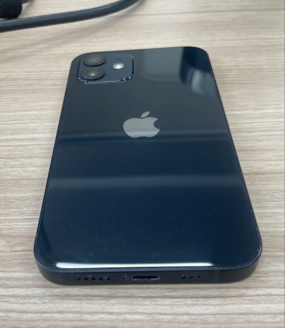 iPhone12 ブラック64GB SIMフリー　【バッテリー87%】訳あり品