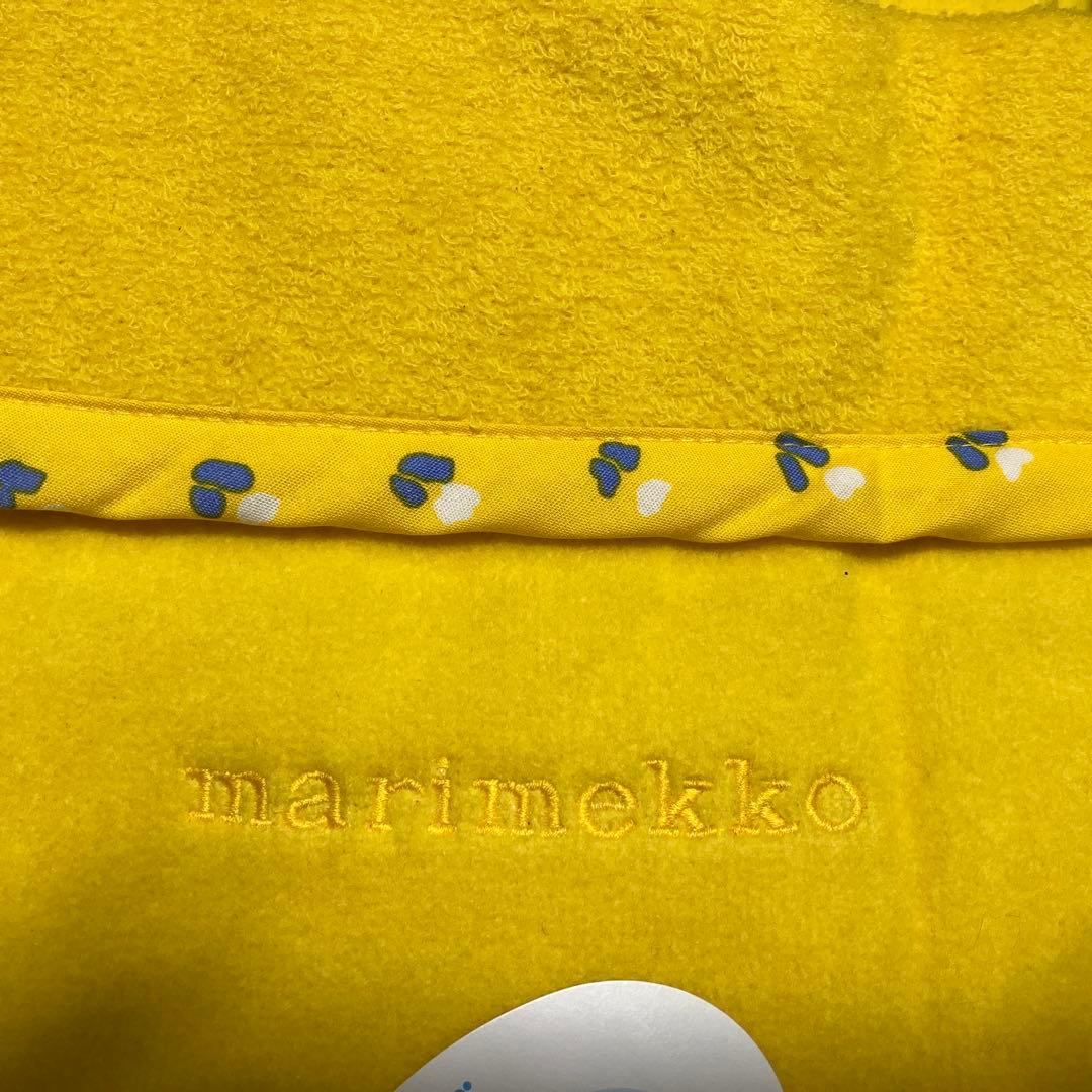 marimekko イエロー ブランケット　140cm x 200cm