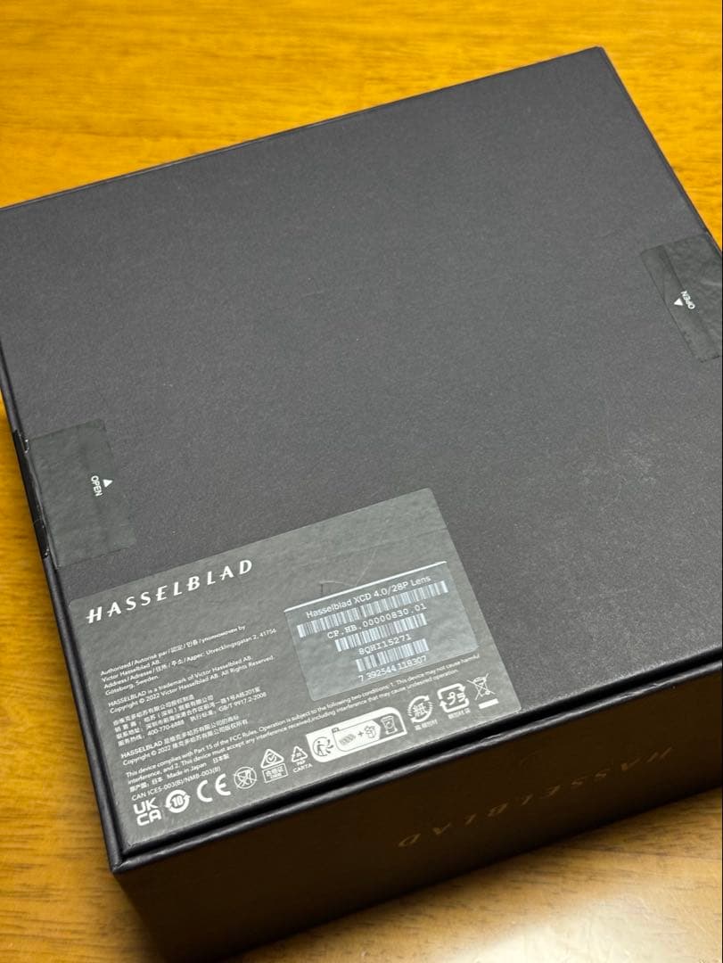 美品 Hasselblad XCD 28mm F4 P レリーズ回数476回