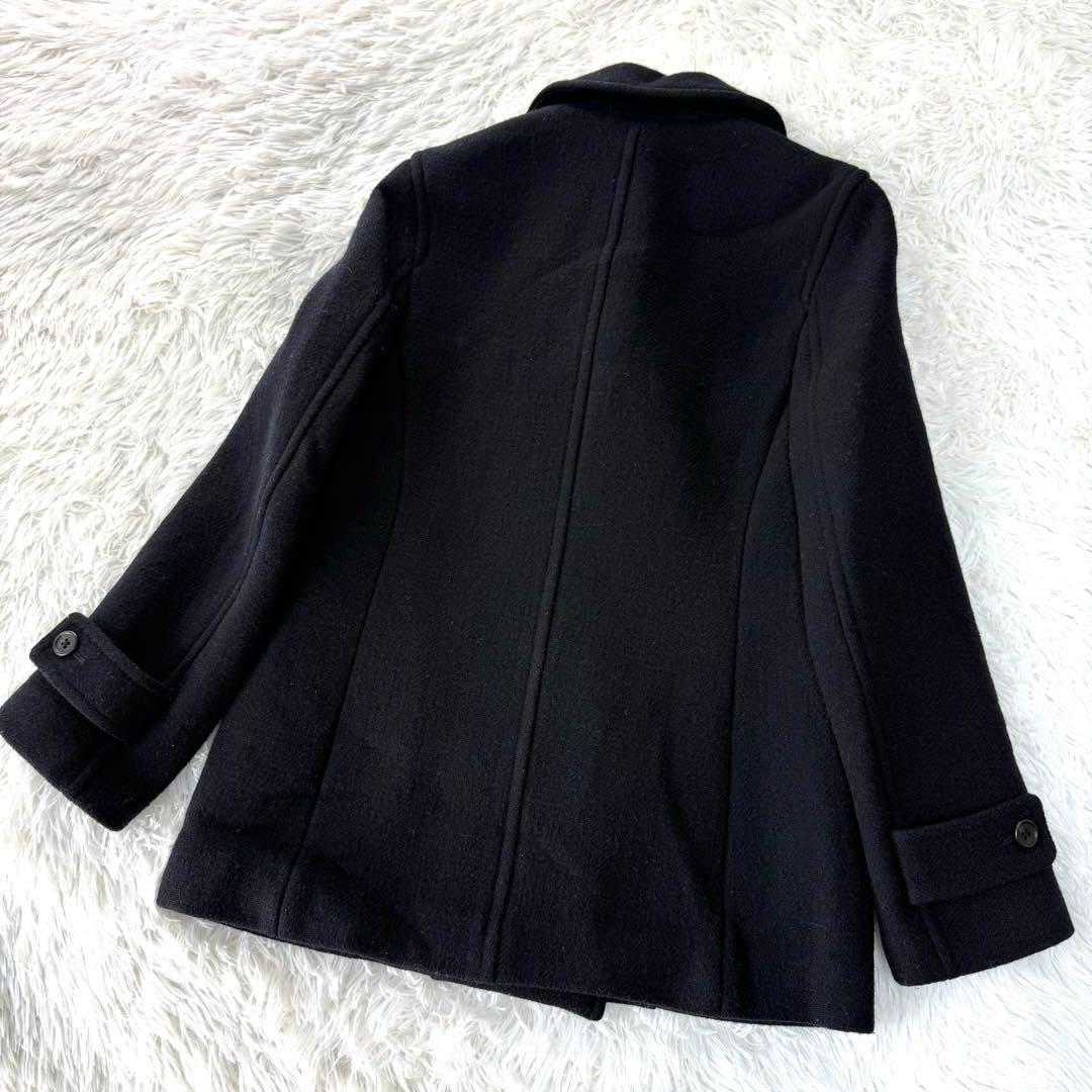 マーガレットハウエル Pコート ネイビー ウール ユニセックス