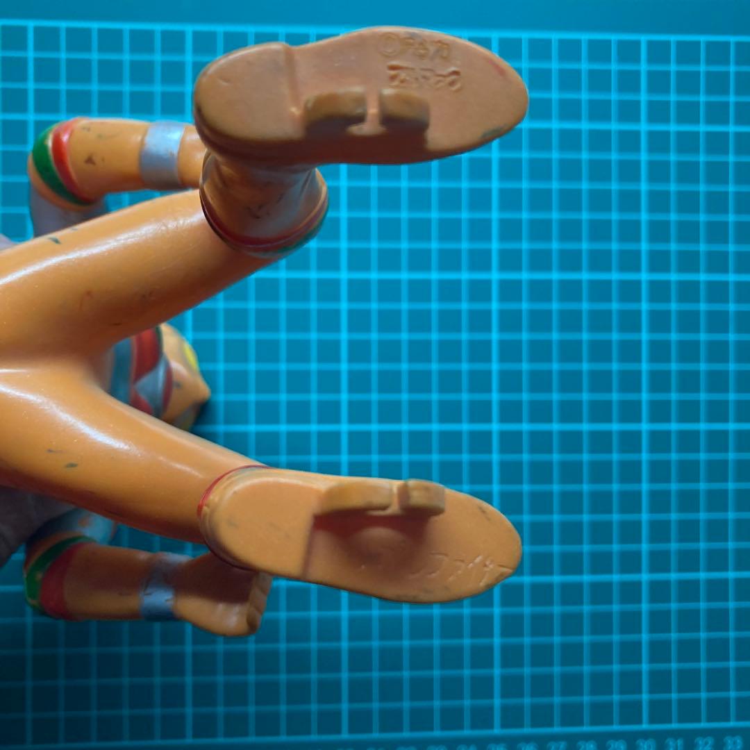 ポ*T様 【激レア】ブルマァク　トリプルファイター ソフビ 当時物(バイク欠品)