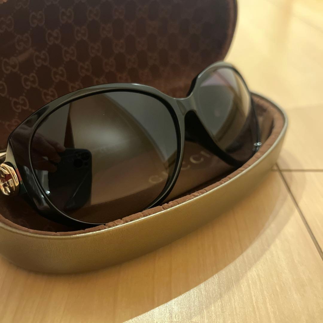 GUCCI ブラック サングラス　黒　レディース/GG3174/F/S