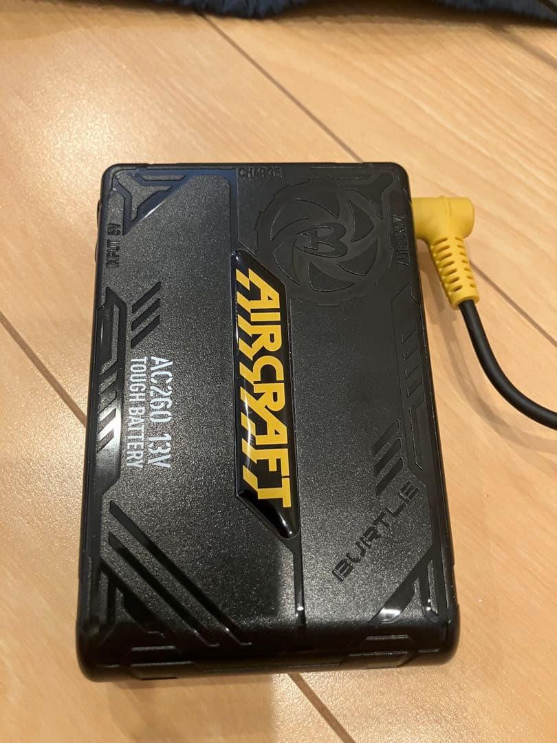 ムータマリン　空調服ベスト　サイズ5ネイビー×ホワイト