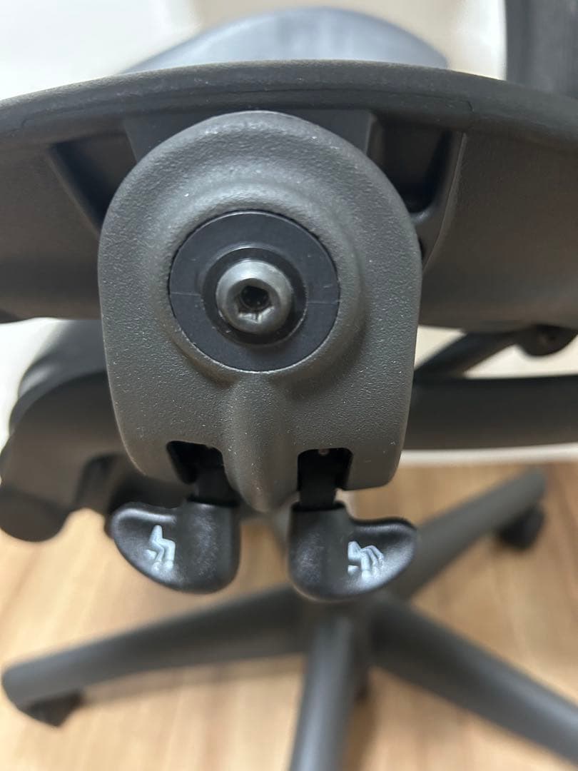 ハーマンミラー アーロンチェア Bサイズ フル装備 ヘッドレスト セット