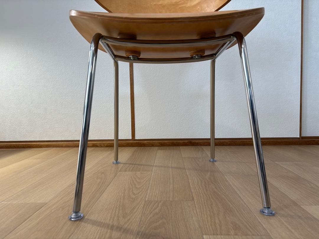 ヴィンテージチェア　剣持勇　天童木工　カブトチェア　成形合板