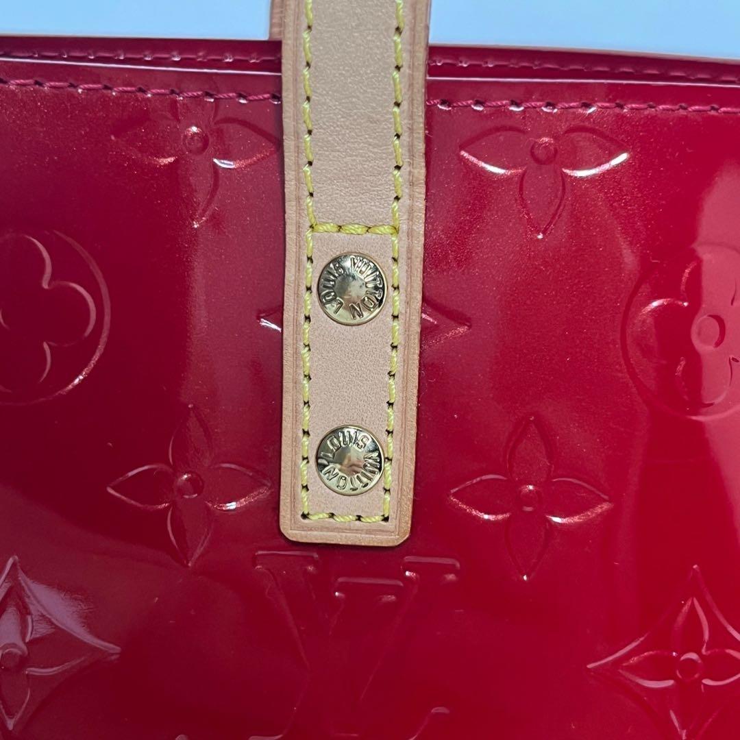 専用　ルイヴィトン　リードPM　ハンドバッグ　エナメル　ルージュM91088
