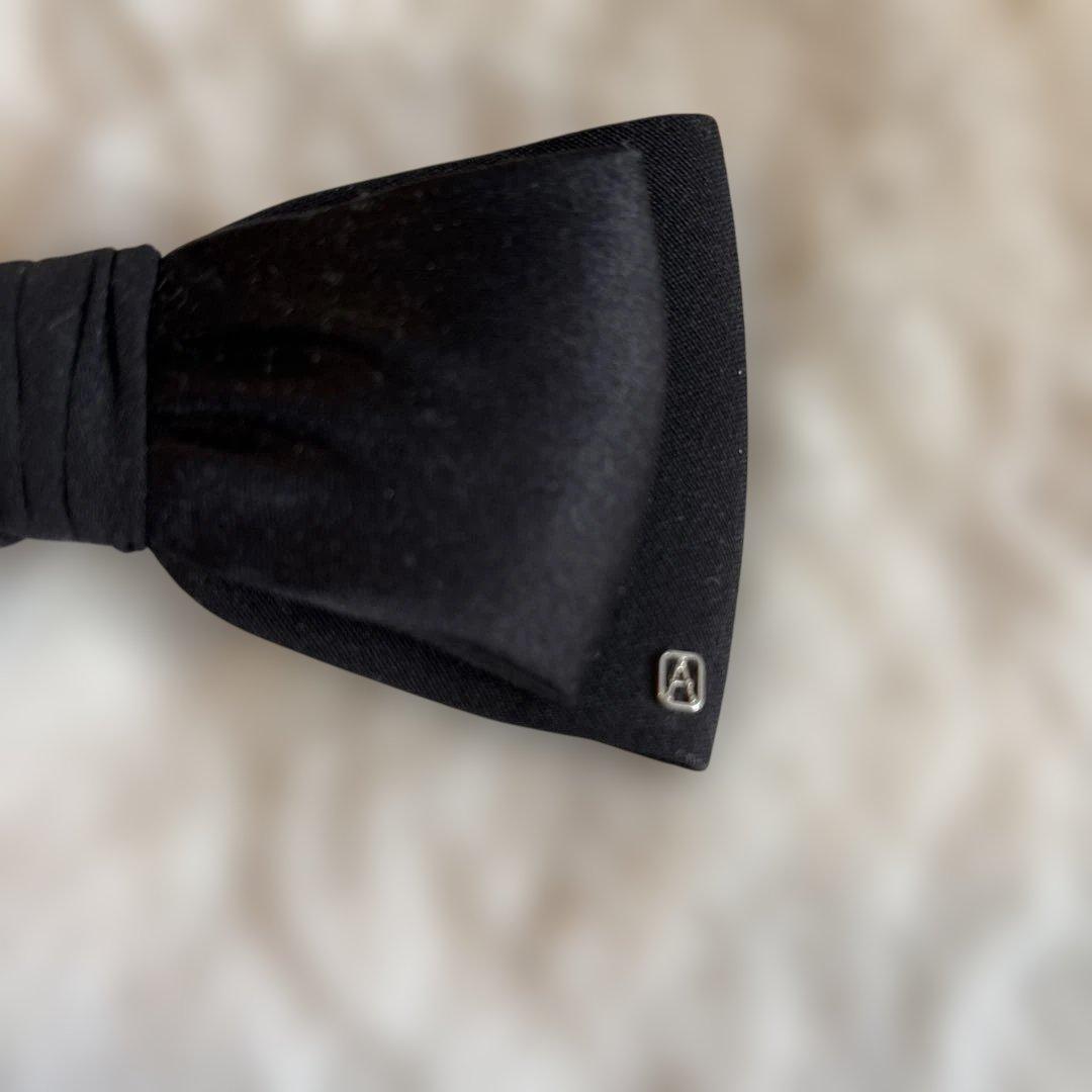 【ALEXANDRE】黒のリボンヘアアクセサリー