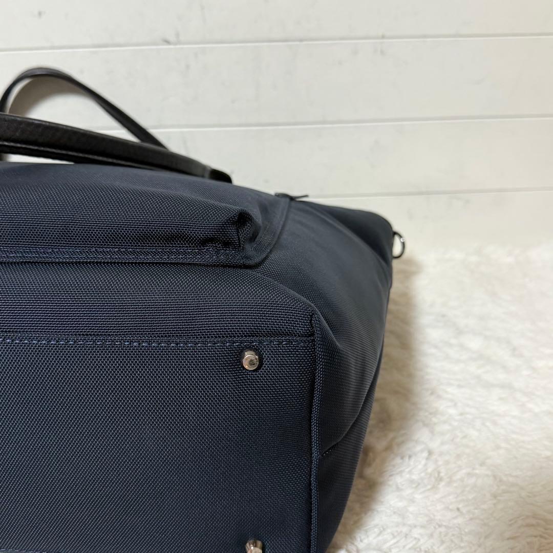 ⭐️未使用級⭐️　サムソナイトブラックレーベル　Luton3　トートバッグ　紺