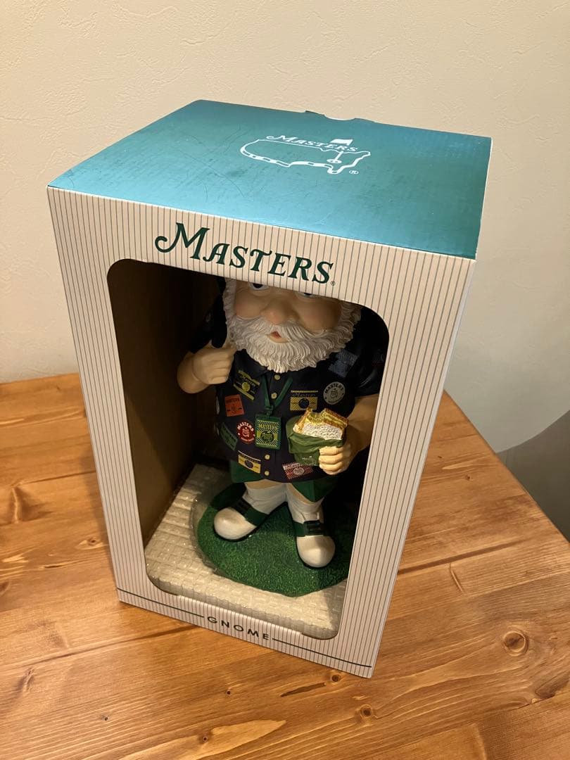 最終値下げ　2019年マスターズゴルフ　ガーデンノームGNOME（妖精）　大
