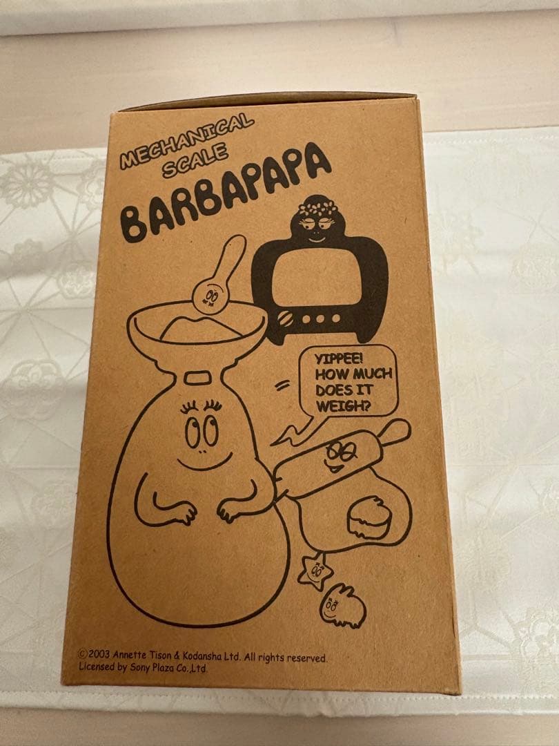 ☆激レアBarbapapa☆バーバパパ☆機械式スケール・計量スプーン付き・新品☆