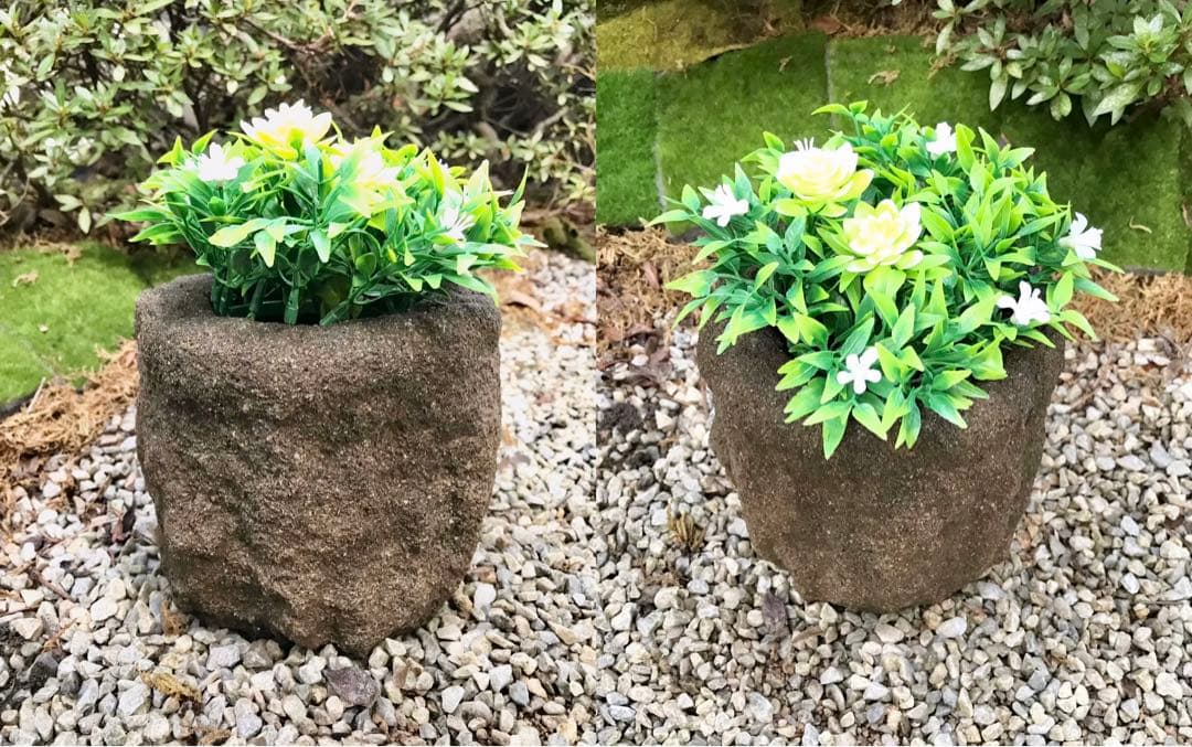 【石鉢・植え込み鉢・一輪差し鉢・和鉢・多肉植物鉢】庭石・置物