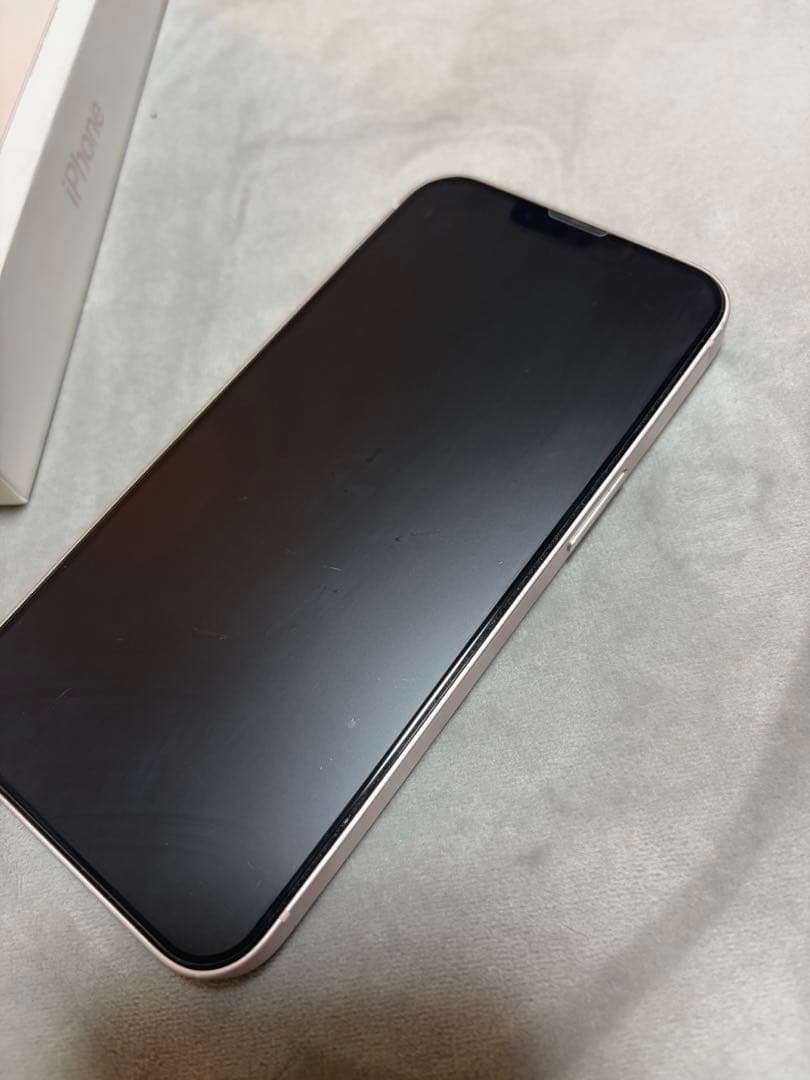 【美品】iPhone 13 256GB ピンク au SIMフリー【付属品完備】