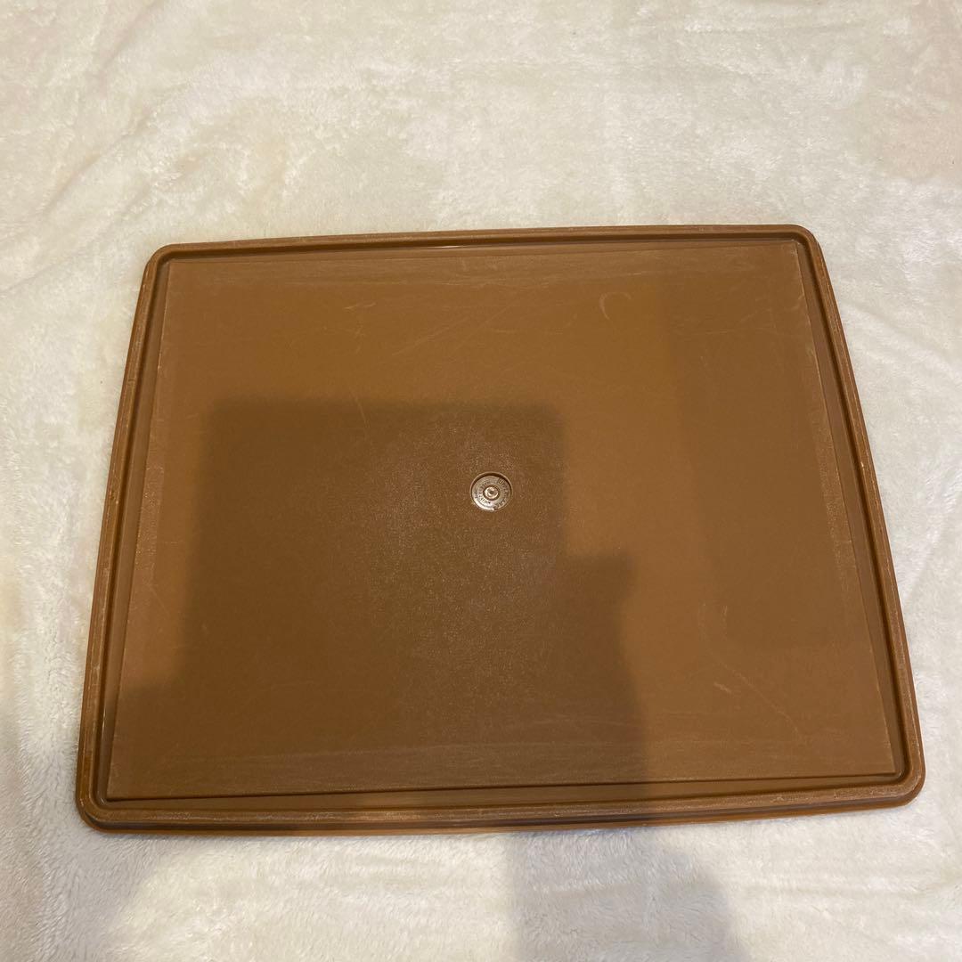 Tupperware ブラウン衣類収納ケース 2個セット