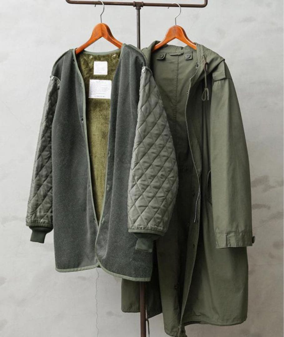 HOUSTONヒューストン米軍 M-51モッズコートSHELL M-1951