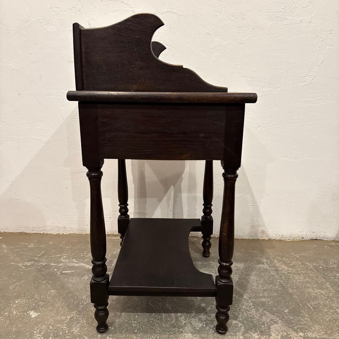 ビンテージ　木製サイドテーブル　ベッドサイドテーブル　2