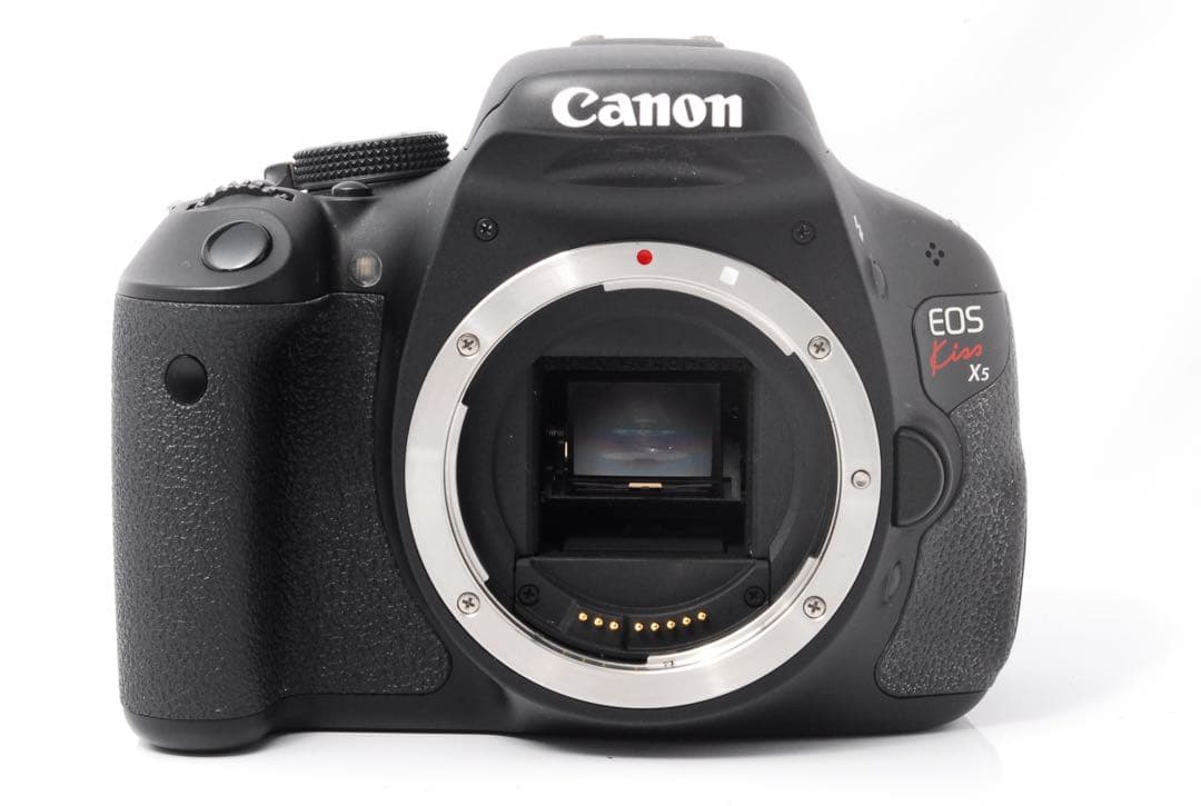 美品手振れ補正付きCanon Kiss X5 ダブルレンズセット