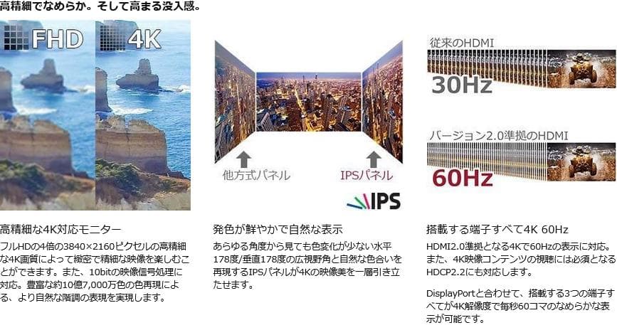 LG社製 4Kディスプレイ 27UD58-B