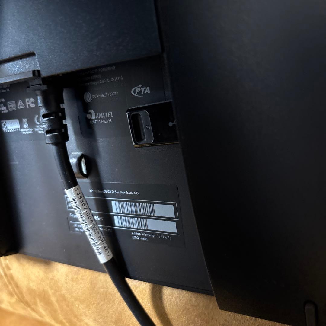 hp デスクトップパソコン Intel Core i7 proone600