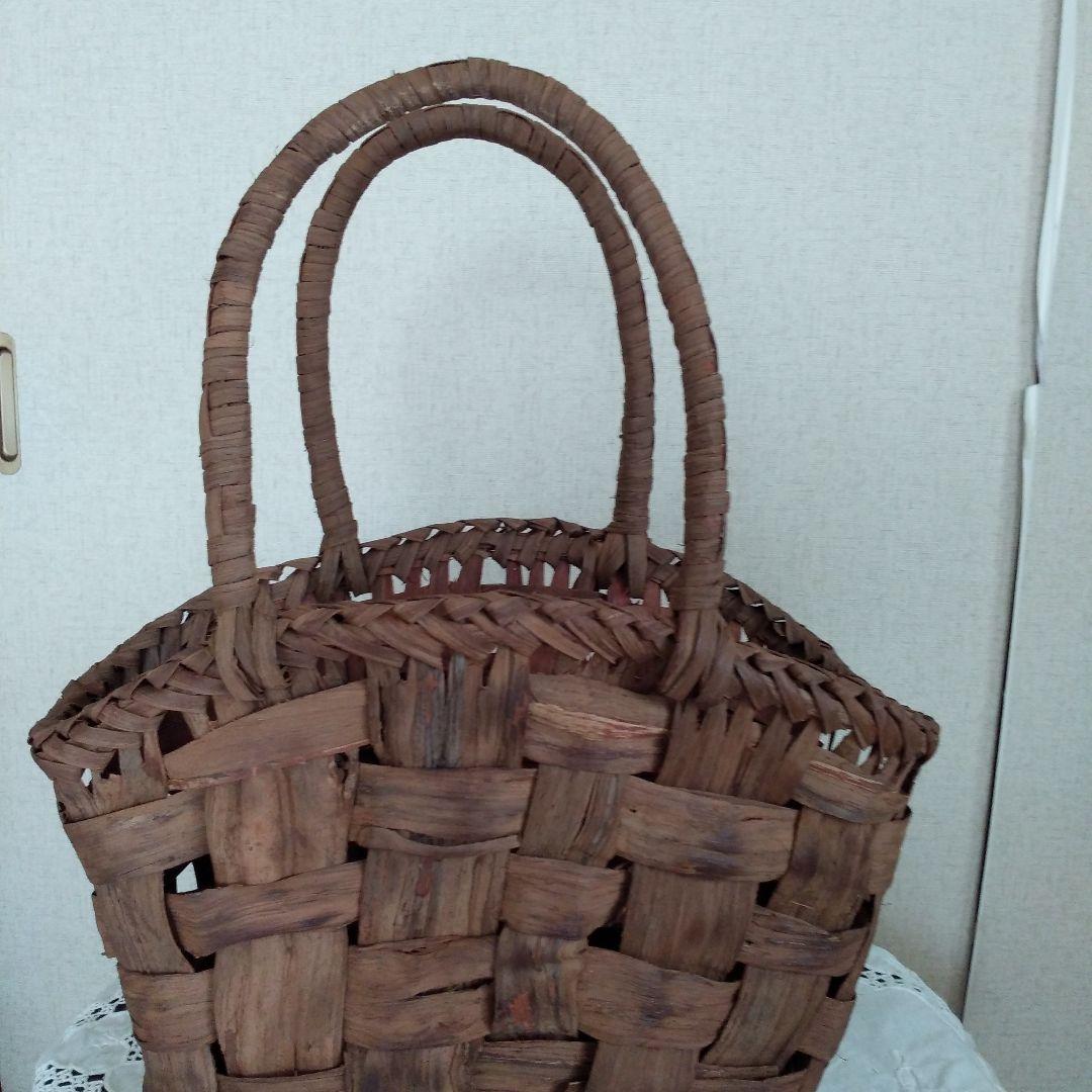 ❇本日限定お値引き新品未使用✨名工悠帆 お洒落山葡萄籠ショルダーバッグ