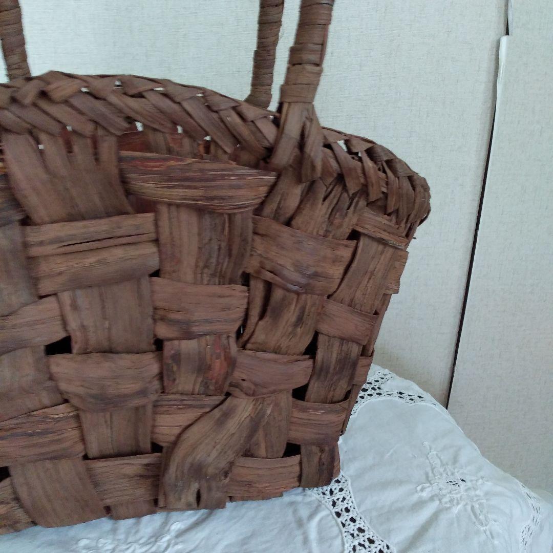 ❇本日限定お値引き新品未使用✨名工悠帆 お洒落山葡萄籠ショルダーバッグ