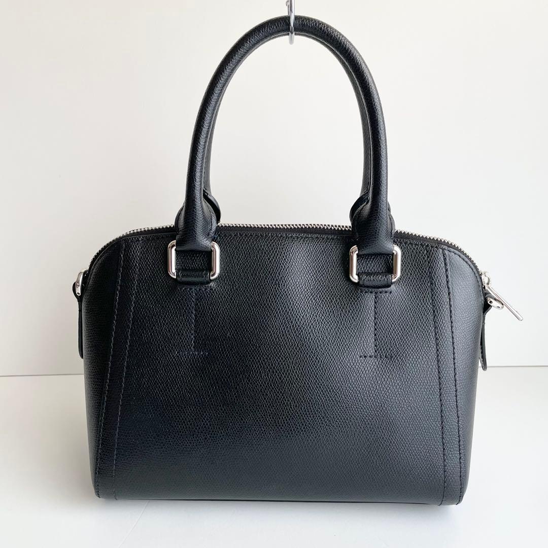 フルラ FURLA ハンドバッグ 2way ネクスト レザー ブラック ほぼ新品