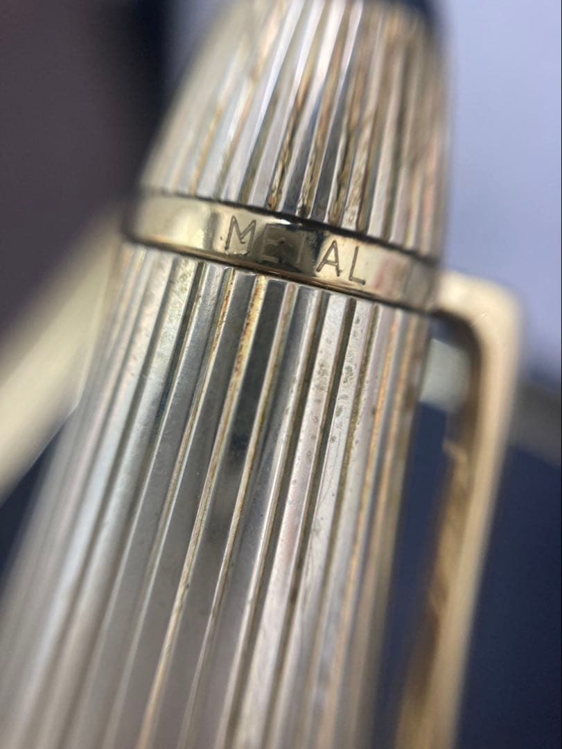 モンブラン マイスターシュテュック ソリテール 万年筆 シルバー 925 18K