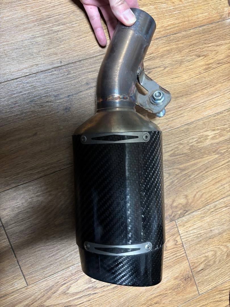 zx6r M4 スリップオンマフラー