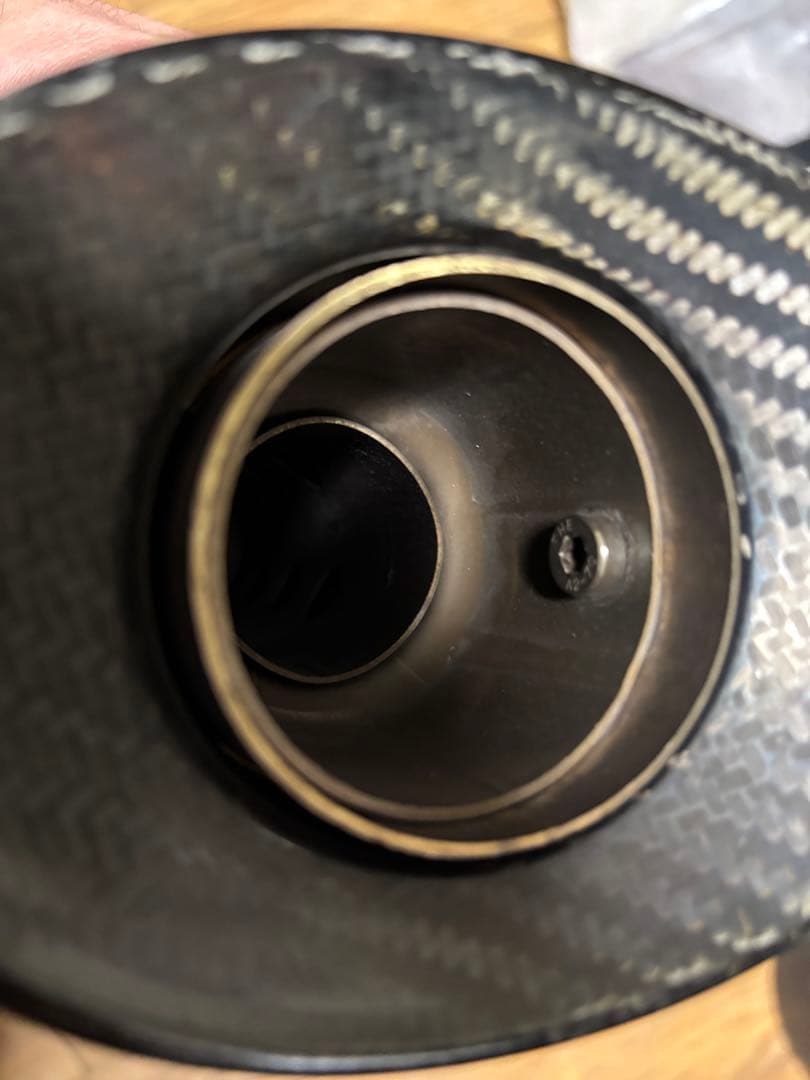 zx6r M4 スリップオンマフラー