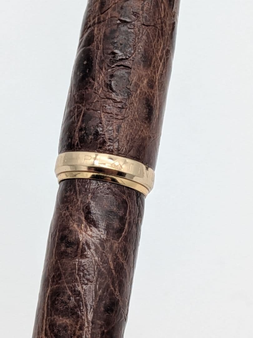 廃盤〈PLATINUM〉アマゾナス プラチナ 万年筆 ペン先 18K ②⑩