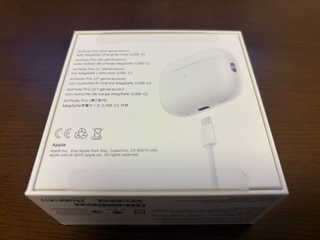 【充電ケース未使用】【美品】AirPods Pro 2 第2世代
