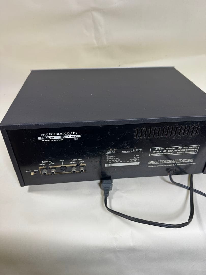 AKAI CS-702D 使用出来るかは不明。