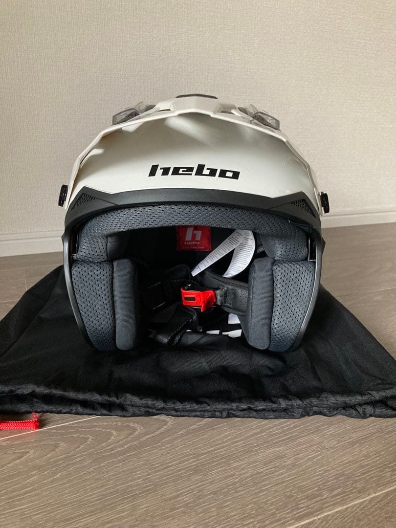 hebo ホワイト ヘルメット